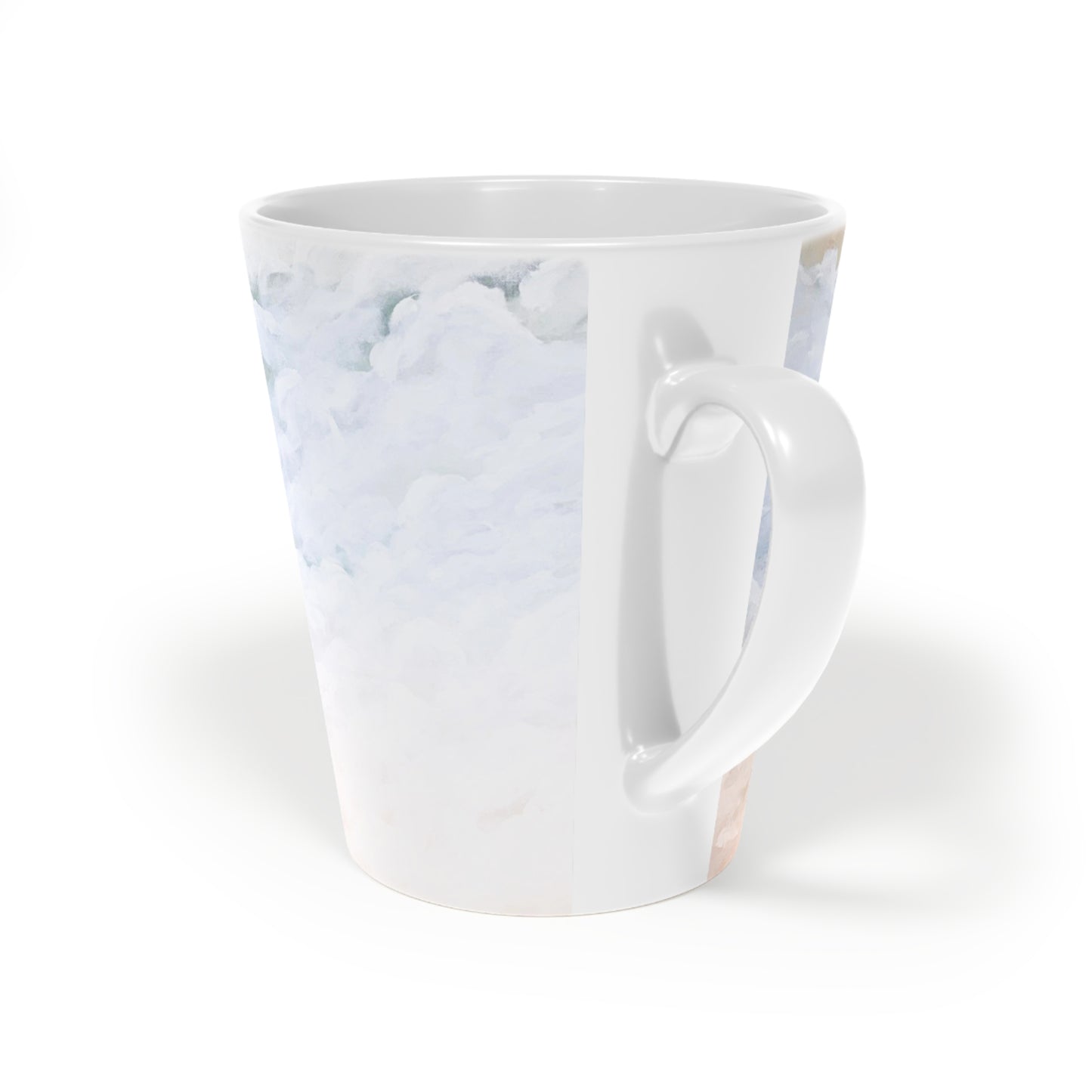 Serene Cloud Latte Mug - "On the Way to Heaven" 12oz