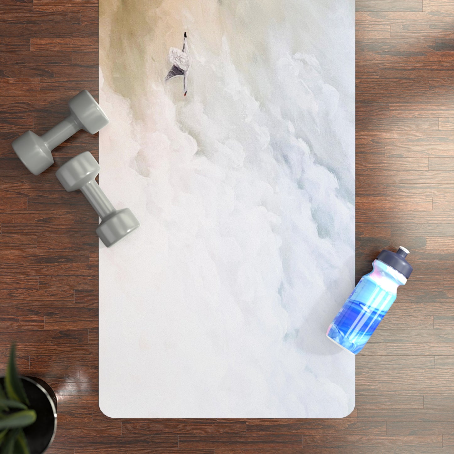 Serene Rubber Yoga Mat for Zen Practice