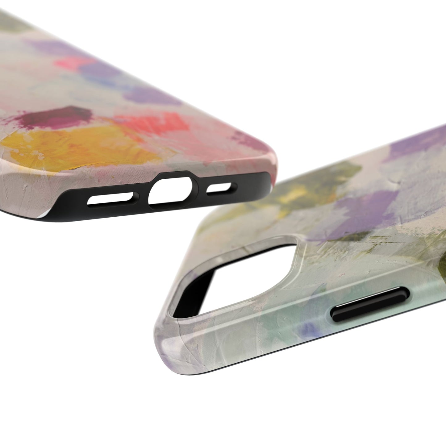 Artistic Tough Phone Case - Colorful Abstract Design