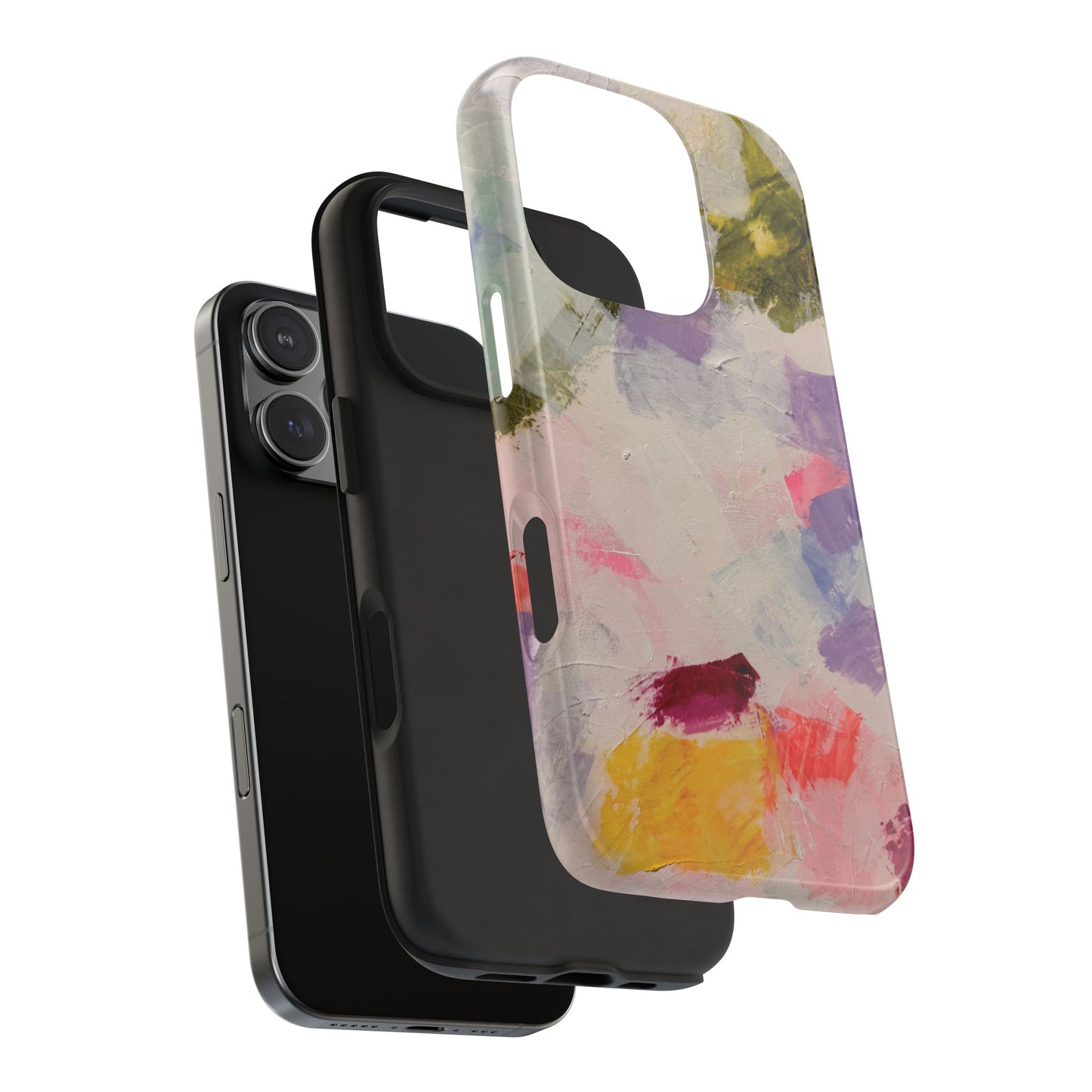 Artistic Tough Phone Case - Colorful Abstract Design