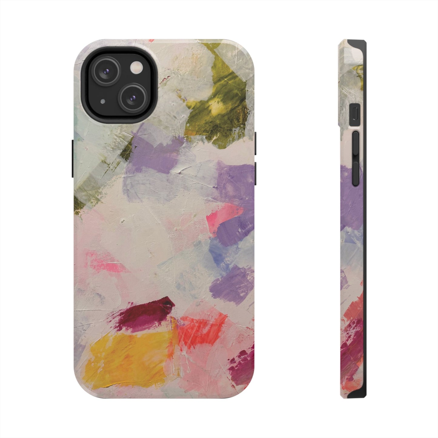 Artistic Tough Phone Case - Colorful Abstract Design