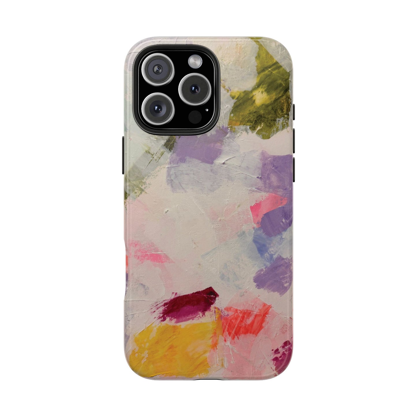 Artistic Tough Phone Case - Colorful Abstract Design