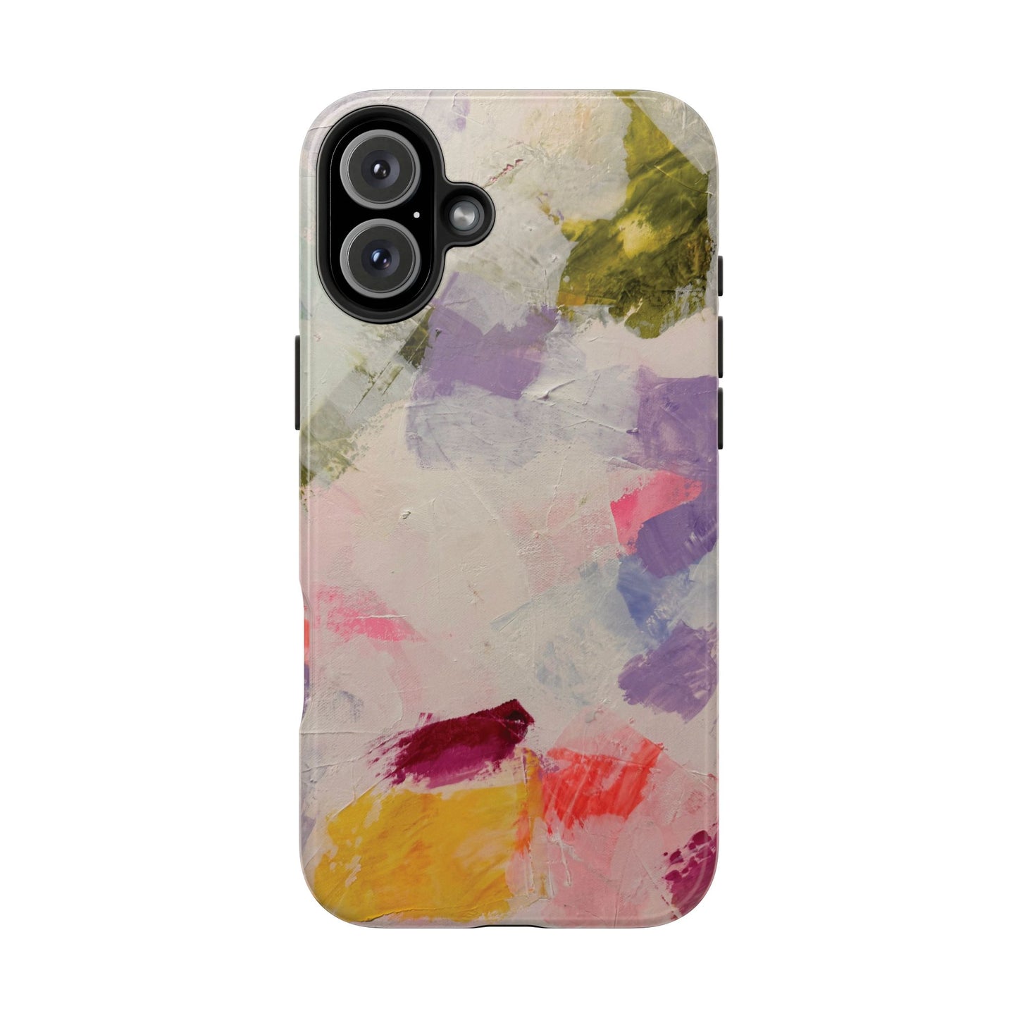 Artistic Tough Phone Case - Colorful Abstract Design